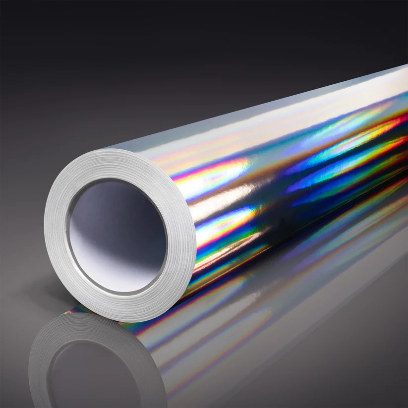 Holographic vinyl wrap